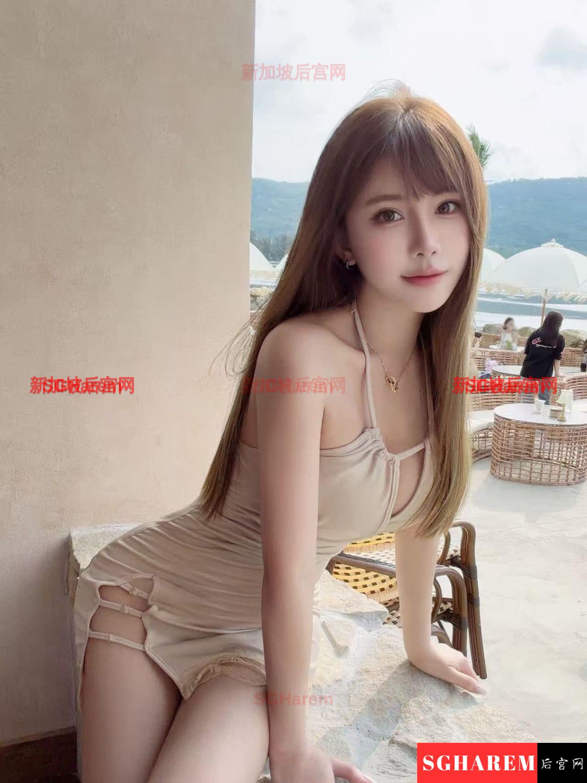 SGHarem featured escort models profile image of Bella, suited to Marina Bay night-view atmosphere and refined city-date styling